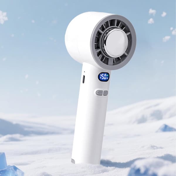 Bærbar genopladelig ventilator, personlig lommeventilator