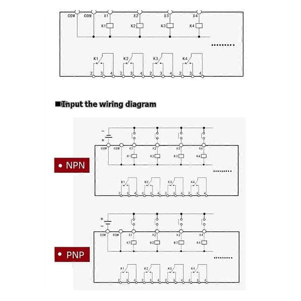 Kanaler Interface Relæmodul 1NO+ 1NC DIN-skinne Montering G2R-1-E 16A INPUT DC 12V 24V PNP NPN Vert