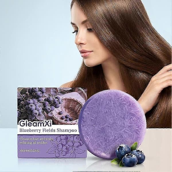 Blueberry Fields Schampo & Balsam-paket för minskad håravfall och hårbottenhälsa Shampoo