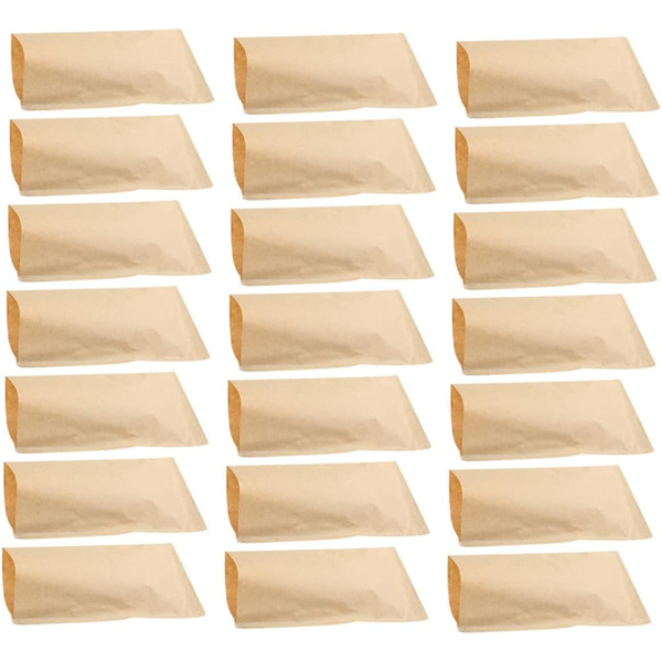 200 kpl siemenpussi riisin säilytyspahvi Puutarhan varastointi Maissisäkit Riisin maissitasku Varainhankintatuotteet Maissin paperipussit Vintage Kraft-paperi