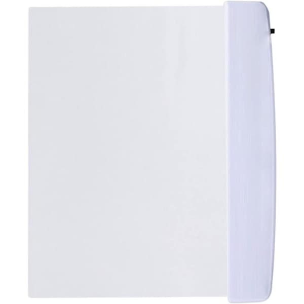 Flat Book Light for Reading in Bed at Night Clear LED Book Full Page Light Illumination Panel Flat Lamp Wireless White White White