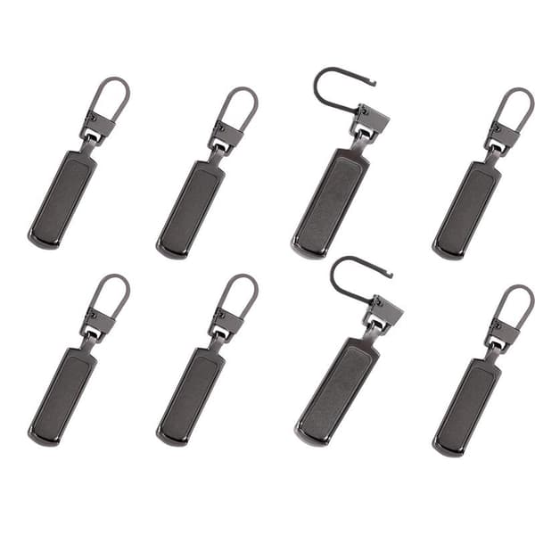 Vetoketjun vedin 8 kpl metallimusta Metallicblack 21