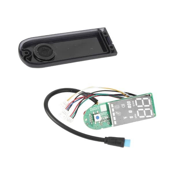 Scooter Digital Display Dashboard med Panellock Elscooter BT Digital Display Dashboard med Displaypanellock för G30 Scooter Display