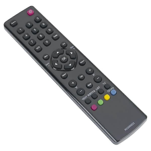RC3000E02 erstatningsfjernkontroll for L19E4103, L40E3000F, L40E5200F, L46E5300F, L48F3300F og L24D3260F fjernsyn