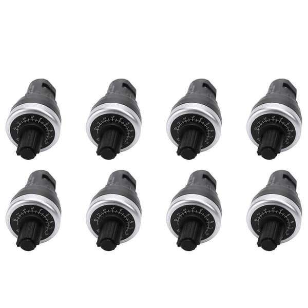 8X 10K Potentiometer 22mm Governor VSD VFD för varvtalsreglerad drivenhet växelriktare Black