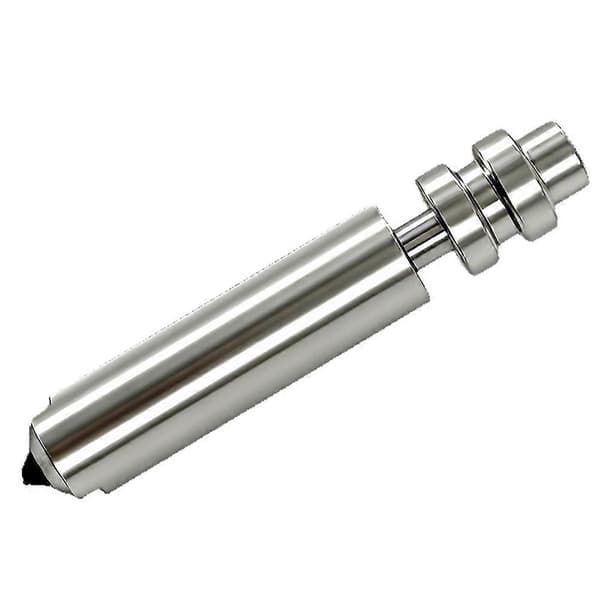 2 stk. til Anycubic Kobra X Dyse KX Bimetal Dyser 0,4 mm Hotend Dyse i ét stykke til KobraX 3D-printer Silver