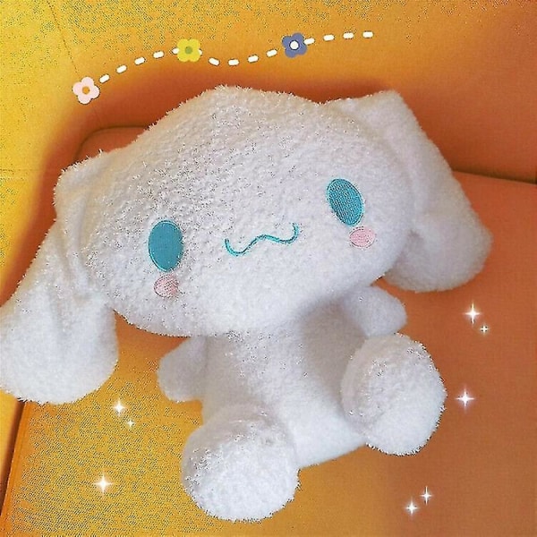 Söt Cinnamoroll plyschdocka mjuk hund gosedjur leksak 30 cm valp barn present