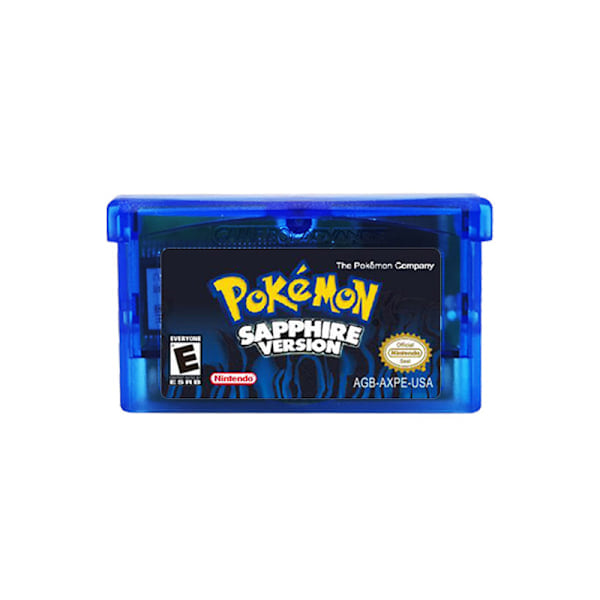 32-bitars videospelskasettkonsolkort för GBA-serien SAPPHIRE VERSION