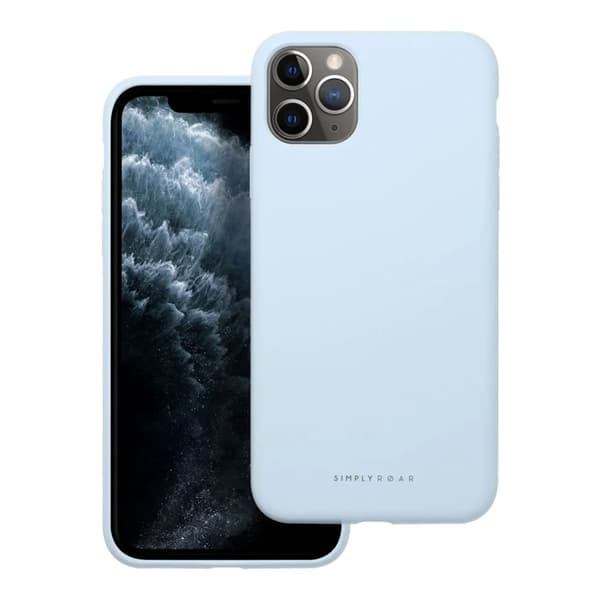 Roar iPhone 11 Pro -puhelinkotelo Roar Cloud Skin - Vaaleansininen 50