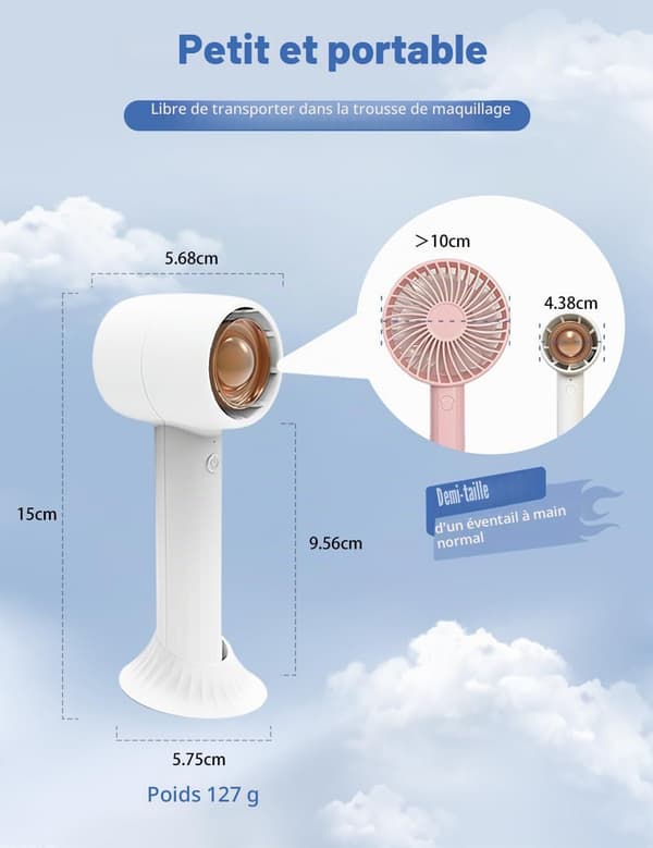 Bærbar ventilator
