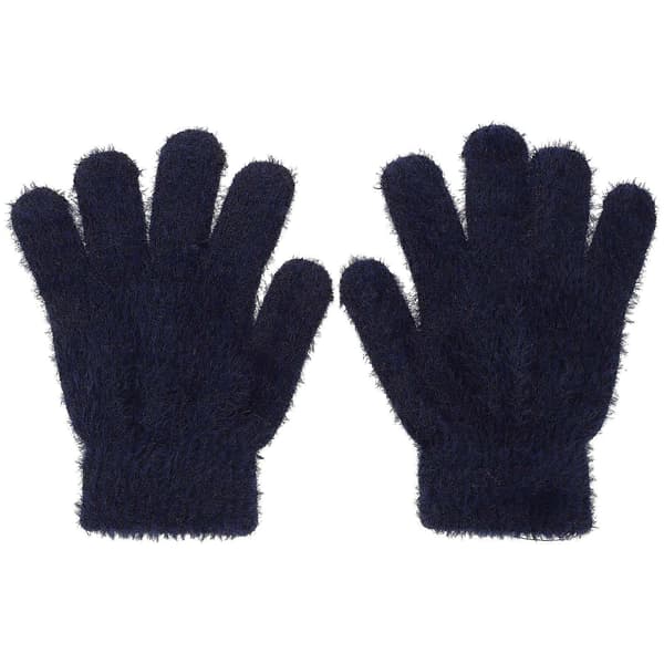 Furry Handsker Børn Vinter Varme Håndbeskyttelse til Drenge og Piger 14x11cm 1 Par Navy 14X11CM