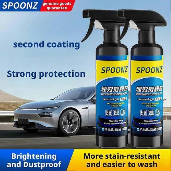 Avansert bil hurtigvirkende beleggmiddelspray Profesjonell beleggspray J9F8 Unique taille Bleu