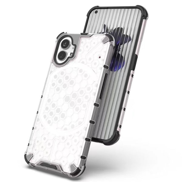 For Nothing Phone 2 phone case, case av militärklass , Case av silikon för Nothing Phone 2 transparent