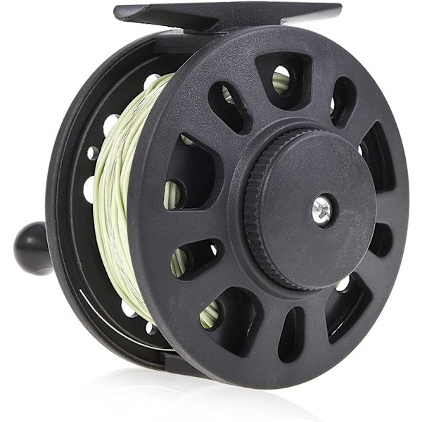 Fly Reel, GLA5/6 Fly Fishing Reel With Line Left/Right Hand, With Fishing Lines, Fly Fishing Accessories