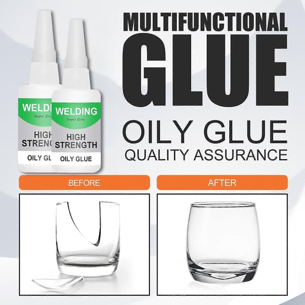 3050ML hitsausluja öljyinen liima Uniglue Universal Super-Glue 50g/One-size