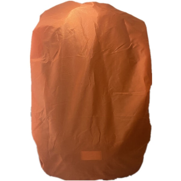 Vandtæt rygsæk regnslag Ultralet og kompakt bærbart regnslag til udendørs vandring Camping Cykel Rejser, Model: Orange