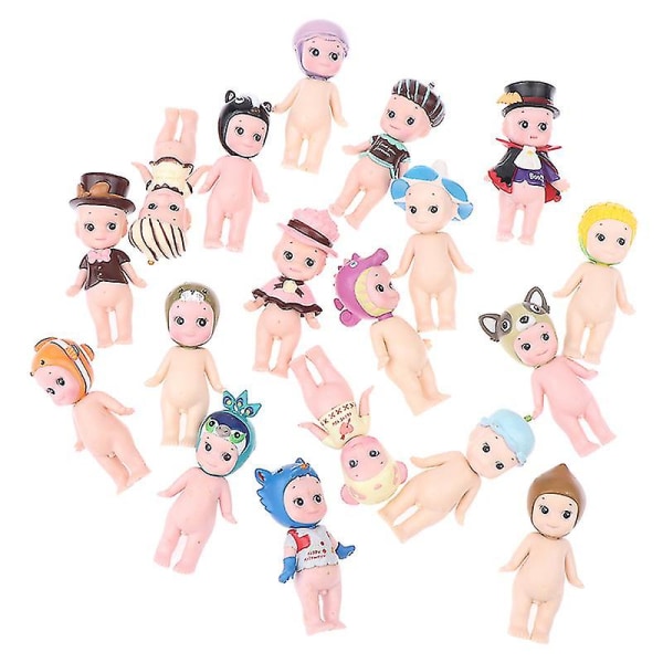 8 Cm Kawaii Macarons Dessert Sonny Angel Action Figur Dolls 1 stk tilfeldig