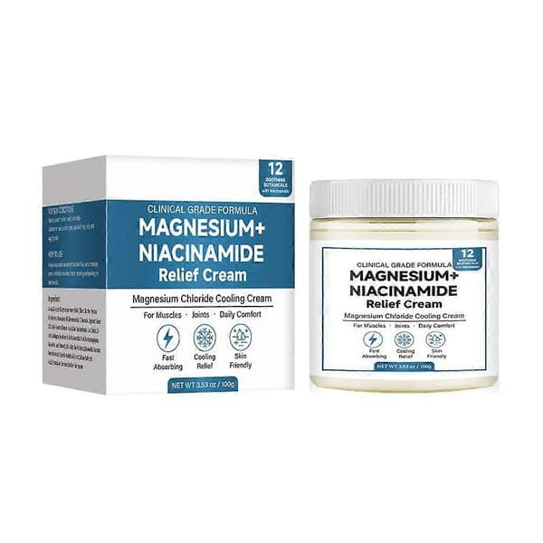 Magnesium + Niacinamid Lindrende Creme - 100g / 3.53 oz