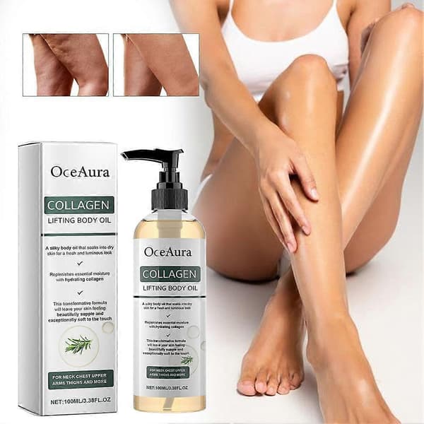 Oceaura Kollagen Uppstramande Kroppsolja - 100ml