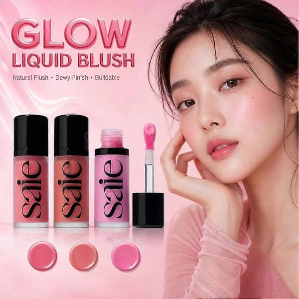 Saie Dew flydende blush, flydende vandglød blush - 15ML Liquid Highlighter