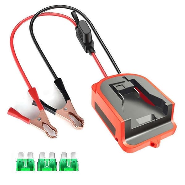 18V Li-Ion batteri startadapter for Milwaukee startkabler og bilstartkabler