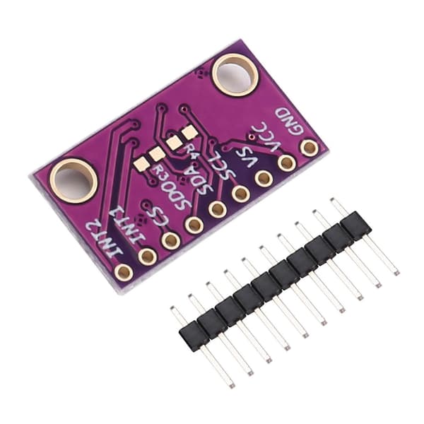 ADXL375 High-G 3-akset accelerometer breakout, ±200g måling, I2C/SPI, til stødpåvisning, vibrationstest