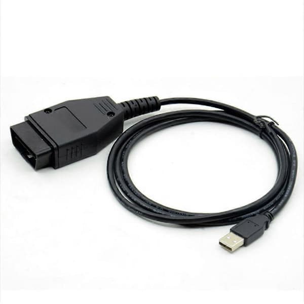 For FIAT KM verktøyprogrammerer for FIAT KM-programverktøy via OBD2 Black