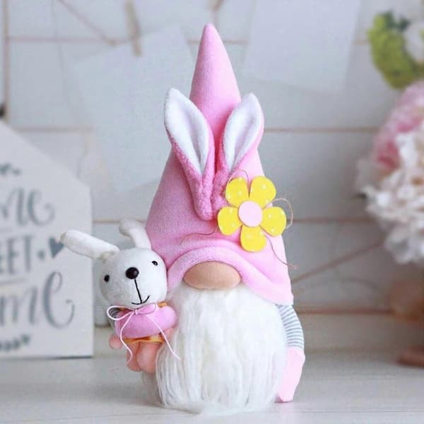Easter Bunny Faceless Doll Decoration Gift style1729