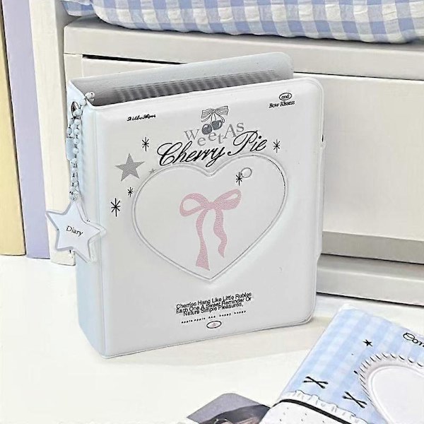 Søtt Kort Album Mini Idol Kort Samlebok
