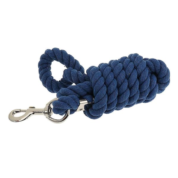 Hästledrep Grimskaft Bomullsväv Tyglar Grön Navy Blue