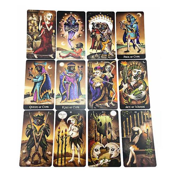 Korttipakka Tarot Mysteerinen ennustaminen Perhejuhla Hauska lautapeli Korttipakka