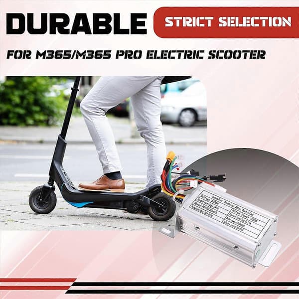 36V 350W Børsteløs Controller Kit + Bluetooth Indikator + Lys + Gas til M365/M365 Pro El-løbehjul
