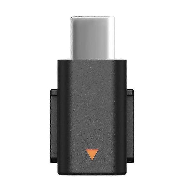 Type-C Mikrofonadapter for DJI Mic Mini, USB-C til Smarttelefon Lydkontakt for Mobiltelefon