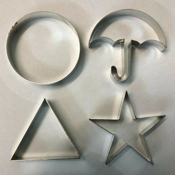 Cookies, candy, chocolate, cookie cutters, baking molds, squid game molds - High quality 4pcs