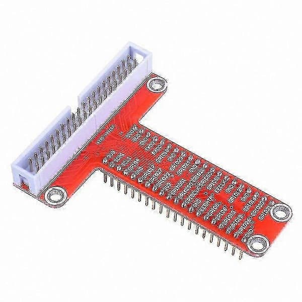 Raspberry Pi GPIO Breakout Board med 40-pinners båndkabel