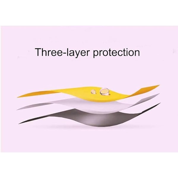 Sammenklappelig UV-paraply Sne/Regn/Sol Paraply Broderi Bryllupsparaply Yellow