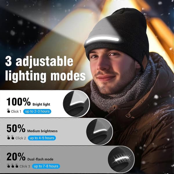 Bluetooth Hue med Lys, LED Hue med Indbygget Højttaler og Mikrofon