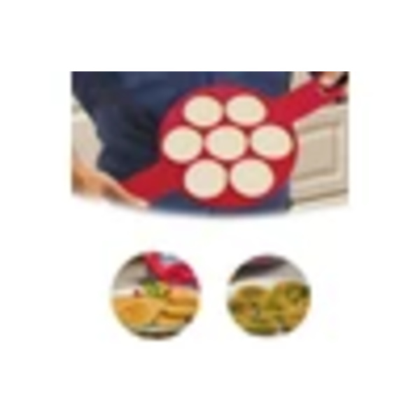 Silicone Non-Stick Pancake Turner Perfect Breakfast Maker Egg Omelette Tool