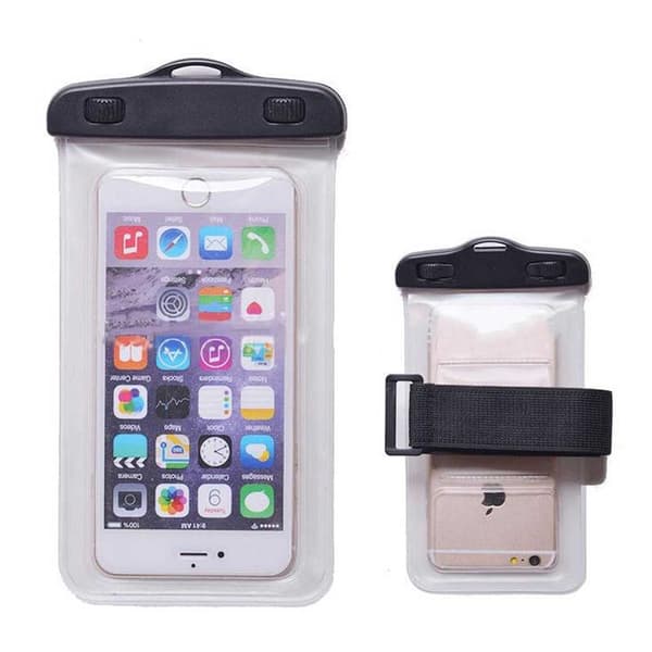 Waterproof Case Bag for Mobile Phone Universal Mobile Bag Black black