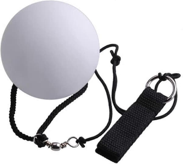 Bløde glødende LED Poi-bolde, regnbuefade og høj stroboskopisk snurrende lys Rave-legetøj 2pcs