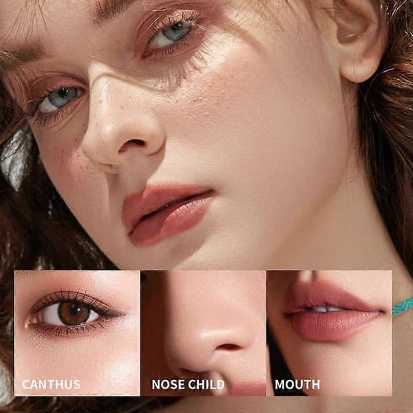 Løst bagepulver, makeup-settingpulver, langvarig dækning, matterer og reducerer glans, mat finish oliekontrol og letvægts langt bagepulver Ivory White