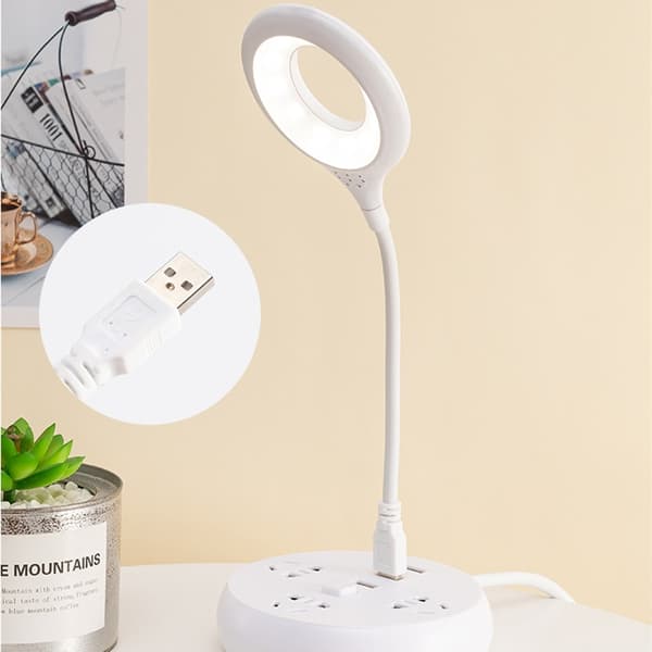 USB Bärbar LED Ögonskyddslampa, Ingen Bas (Rosa)