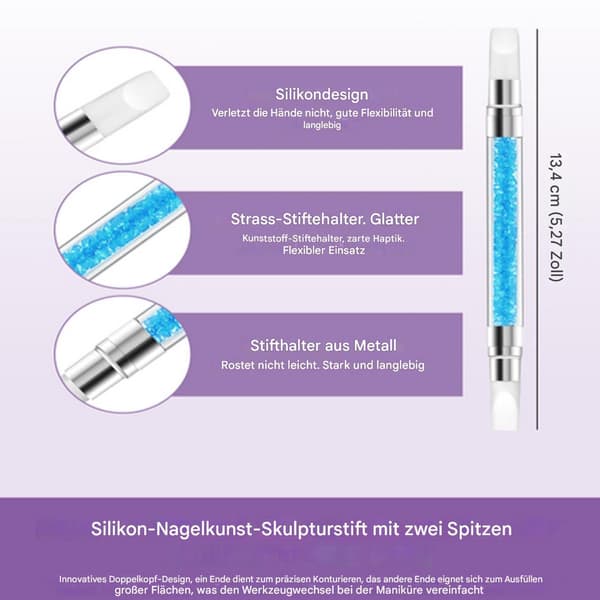 Solid Sculpture Builder Gel - Multifunktionell Klar Nagelförlängningsgel (för Skulpterad Mönster Nageldekor) 15ml