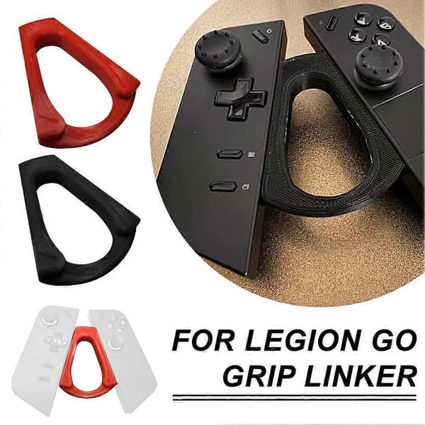 Til Legion Go Controller Greb Clip Holder Høj Kvalitet K8S4 Rød Sort red/For legion go
