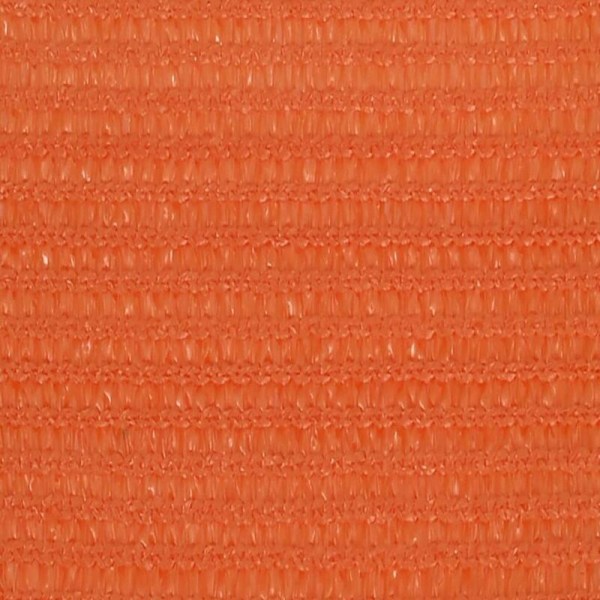 Skyggesejl 160 g/m2 Orange 2,5x2,5 m HDPE