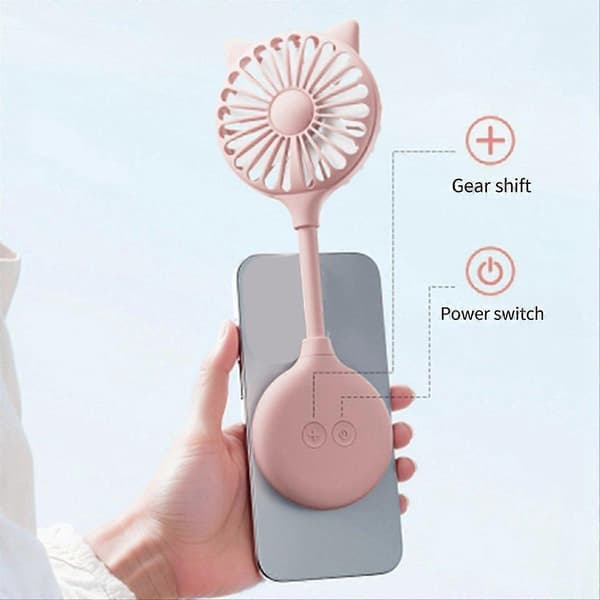 Små skrivebordsventilatorer Bærbar miniventilator USB-skrivebordslilleventilator