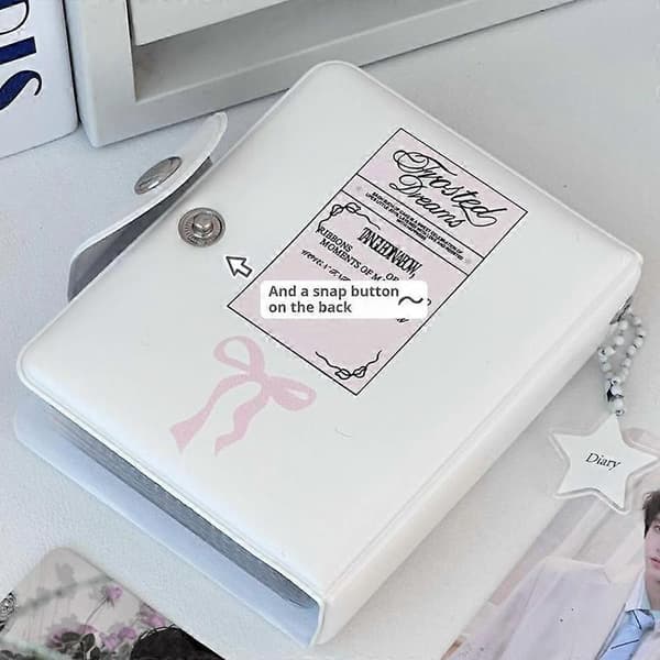 Søtt Kort Album Mini Idol Kort Samlebok