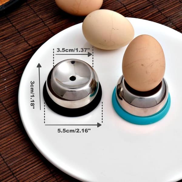 Egg Pricker for Hard Boiled Eggs - Stainless Steel Needle with Safety Lock - Prevents Cracking, Easy Peeling - Egg Piercer for Cooking, Boiling