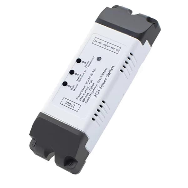 2X 2-kanals Tuya Zigbee Smart Wifi Elektrisk Lineær Aktuator Motor Controller DC/AC 7-32V Smart Switch