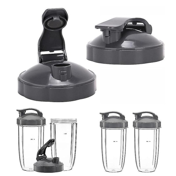 Nutribullet 600w / 900w reservedele til Nutribullet låg Blender Flip Top To-go låg tilbehør xc